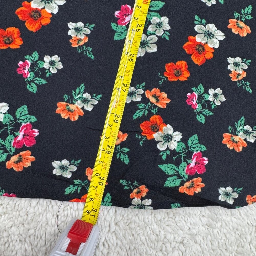 NEW $58 Philosophy Women's Multicolor Floral Print Button-Up LS Shirt, Size L - Picture 8 of 9